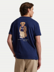 Polo Ralph Lauren T-s&auml;rk 710974585001 Tumesinine Custom Slim Fit
