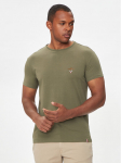 Aeronautica Militare T-s&auml;rk AM1UTI001 Khakiv&auml;rviline Regular Fit