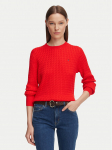 Tommy Hilfiger Kampsun WW0WW44993 Punane Regular Fit