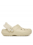 Crocs Pl&auml;tud Classic Fleece Lined Clog Quartz 211396 Beež
