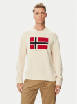 Napapijri Kampsun D-Mura C NP0A891U Kreemjas Regular Fit