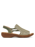 Rieker Sandaalid 60843-52 Roheline