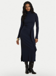LAUREN RALPH LAUREN Kootud kleit 200980028008 Tumesinine Slim Fit
