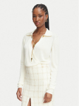 Elisabetta Franchi Bodi BK-03S-66E2-V440 Kreemjas Regular Fit