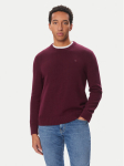 Tommy Jeans Kampsun DM0DM21787 Bordoopunane Slim Fit