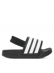 adidas Sandaalid adilette Estrap JR5323 Must