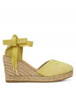 Genuins Espadrillid Vela Sunset G106495 Kollane