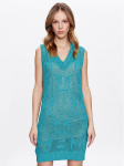 Pinko Kootud kleit Abbracciato 100631 A0K2 Roheline Regular Fit XL