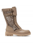 PINKO Saapad Noemi Stivale PE 22 BLKS1 1H212D Y87W Beež
