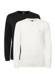 Tommy Jeans Pika varrukaga s&auml;rkide komplekt DM0DM22148 Must Slim Fit