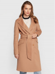 TWINSET Villane mantel 222TP2056 Beež Regular Fit