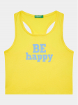 United Colors Of Benetton Top 3096CH013 Kollane Regular Fit