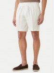 BOSS Riidest &scaron;ortsid H-Perin 50561858 Valge Tapered Fit