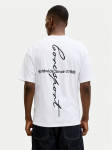 Jack & Jones T-s&auml;rk Dust 12292982 Valge Loose Fit XL