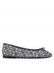 Tommy Hilfiger Baleriinad Th Charm Jacquard Ballerina FW0FW09504 V&auml;rviline