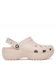 Crocs Pl&auml;tud Classic Platform Clog 206750 Beež