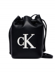 Calvin Klein K&auml;ekott Bold Ck Mini Bucket Crossbody LV04F3870G Must