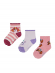Paw Patrol Pikad sokid CEO-ACCCS-AW26-108PAW(3-PACK) Roosa
