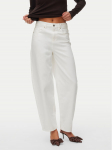 Vero Moda Teksad Billie 10341028 Valge Barrel Fit