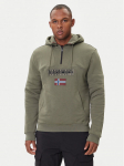 Napapijri Pluus Burgee NP0A4I5E Roheline Regular Fit