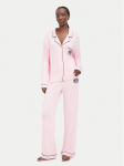 Juicy Couture Pidžaama JCYPJ126856 Heleроosa Relaxed Fit