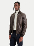 Aeronautica Militare Nahkjope 262PN0966UPL00328 Pruun Regular Fit