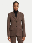 Weekend Max Mara Pintsak Feroce 2625916012 Pruun Regular Fit