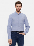 Tommy Hilfiger S&auml;rk Cl Stretch Dobby Sf Shirt MW0MW33821 Sinine Slim Fit 44