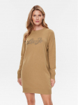 Liu Jo Kootud kleit MF3366 MS14G Pruun Regular Fit XS