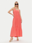 Sisley Suvekleit 43A2LV05P Koralliv&auml;rviline Loose Fit