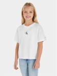 Calvin Klein Jeans T-s&auml;rk IG0IG02136 Valge Boxy Fit 14Y