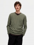 Selected Homme Kampsun 16090147 Roheline Regular Fit