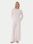 Tommy Hilfiger Pidžaama UW0UW06077 Roosa Relaxed Fit