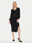 Morgan Kootud kleit 232-RMROSA Must Slim Fit XS