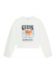 Guess Pluus J6GQ00 KA6R4 Valge Relaxed Fit
