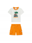 Guess Komplekti kuuluvad t-s&auml;rk ja &scaron;ortsid I6GG06 K8HM4 Oranž Regular Fit