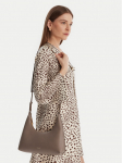Calvin Klein K&auml;ekott Foil Logo Conv Shoulder Bag LV04F3272G Beež
