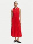 Tommy Hilfiger Igap&auml;evane kleit 1985 Pleated WW0WW49621 Punane Regular Fit