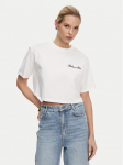 Balmain T-s&auml;rk DF1EE020BC78 Valge Regular Fit