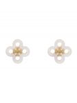 Tory Burch K&otilde;rvar&otilde;ngad Clover Stud Earring 184411 Kuldne
