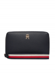 Tommy Hilfiger Rahakott Th Logotape Compact Zip Around AW0AW18699 Tumesinine