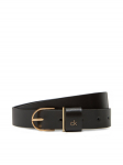 Calvin Klein Naiste p&uuml;ksirihm Ck Metal Loop Round Buckle 25Mm LV04F7039G Must