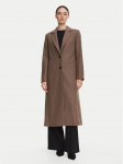 HUGO Villane mantel Mojeni 50569838 Pruun Relaxed Fit