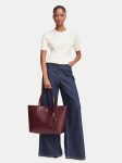 Tommy Hilfiger K&auml;ekott Th Icon Tote Mono AW0AW19004 Bordoopunane