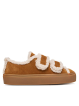 Inuikii Tossud Shearling Low Velcro 1001.001.0231 Pruun