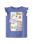 NAME IT Top Peppa 13242959 Sinine Regular Fit