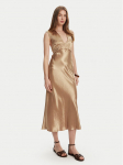 Max Mara Leisure Kokteilikleit Glizia 2516221048 Pruun Regular Fit 38