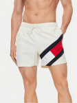Tommy Hilfiger Ujumis&scaron;ortsid UM0UM02048 Valge Slim Fit L