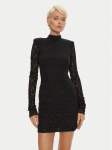 ROTATE Kokteilikleit Gabriella 113072100 Must Slim Fit