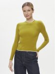 Vero Moda Kampsun Flouncy 10299604 Kollane Slim Fit